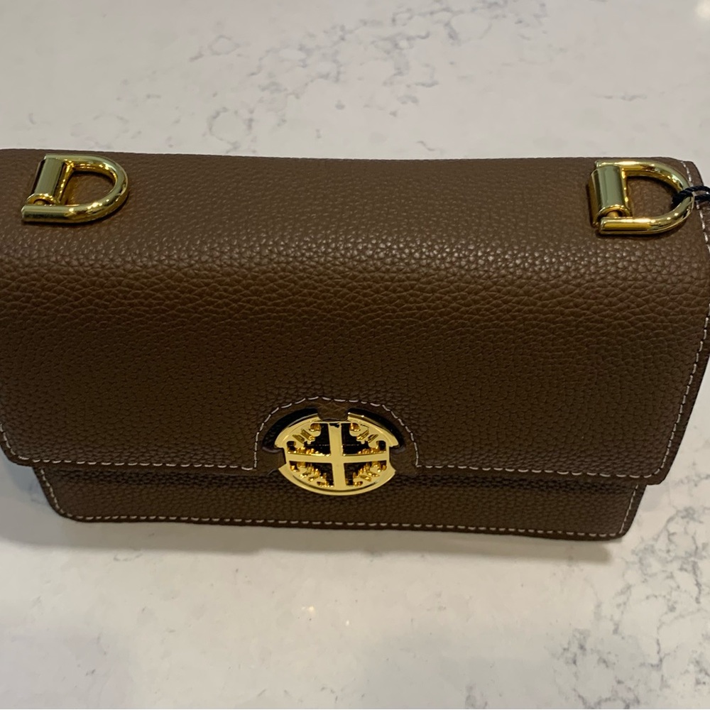 New leather crossbody bag